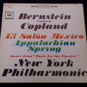 Copland El Salón México / Appalachian Spring Leonard Bernstein Columbia ‎ LP