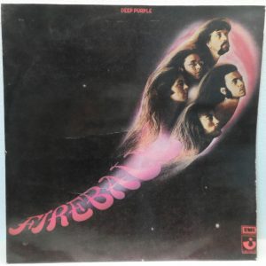 Deep Purple – Fireball LP 1971 Orig. 1st Israel Pressing Laminated + Insert