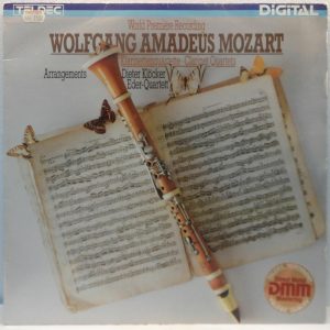 Dieter Klocker / Eder Quartett – Mozart Quartets Nr. 1 – 2 – 3 LP Teldec 6.43046