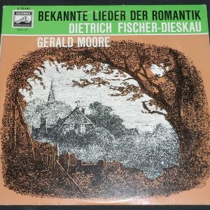 Dietrich Fischer-Dieskau  Gerald Moore Piano HMV Electrola E 70 481 10″ lp EX
