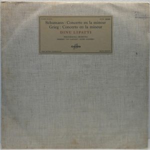 Dinu Lipatti – Schumann / Grieg: Concerto In A Minor LP Columbia 33 FCX 30096