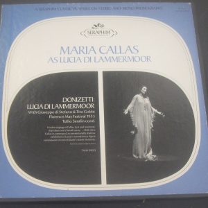 Donizetti : Lucia Di Lammermoor  Callas / Gobbi / Di Stefano Seraphim 2 LP Box