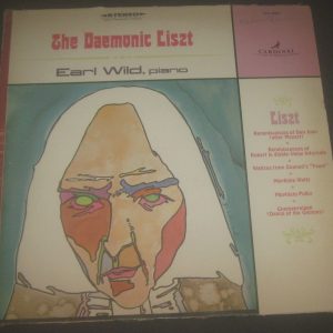 Earl Wild – Piano : The Daemonic Liszt Vanguard ‎VCS-10041 USA lp 1968