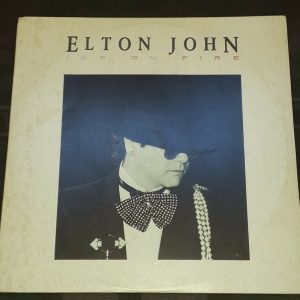 Elton John – Ice on Fire Rocket Israeli lp Israel 1985