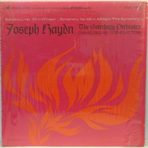 Esterhazy Orchestra  David Blum HAYDN Symphony no. 70 / 59 LP Vanguard VSD-71161