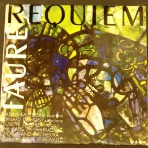Faure – Requiem  Leibowitz Saga  XID 5246 ED1 LP 1965