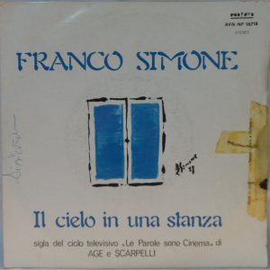 Franco Simone ‎- Il Cielo In Una Stanza / Sara!… 7″ Single Italy Pop 1977 Rifi