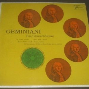 Geminiani 4 Concerti Grossi Biffoli / Giusto Eckertsen Dover HCR-523O 1964 LP
