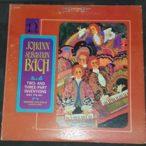 George Malcolm – Bach Inventions LP Harpsichord Nonesuch H-71144