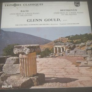 Glenn Gould / Golschmann – Bach / Beethoven Piano Concertos Philips L 01391 L LP