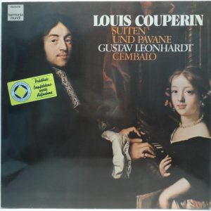Gustav Leonhardt – Louis Couperin: Suiten Und Pavane LP Harmonia Mundi GOLD