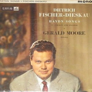 HAYDN SONGS DIETRICH FISCHER DIESKAU Moore EMI / HMV ALP ED1