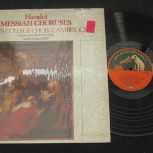 Handel – Messiah Choruses WILLCOCKS  EMI HMV lp