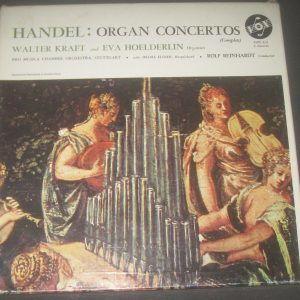 Handel – Organ Concertos Reinhardt Kraft Hoelderlin VOX VSPS 6/5 5 LP BOX
