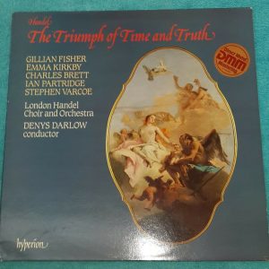 Handel : The Triumph of Time and Truth   Denys Darlow  Hyperion A66071/2 2 LP EX