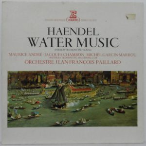 Handel – Water Music LP Jean-Francois Paillard Maurice Andre Erato STU 70773 GAT