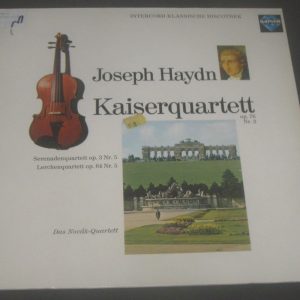 Haydn String Quartets The Novak Quartet , Prague Saphir – INT 120.821 lp