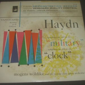 Haydn – Symphony Nos. 100 & 101 Woldike Vanguard SRV 109 lp
