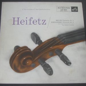 Heifetz / Solomon – Bruch / Wieniawski Violin Concertos , RCA LM 1931 lp