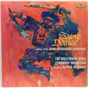 Hollywood Bowl / Alfred Newman – Khachaturian – Sabre Dance LP Capitol P 8503