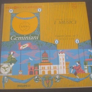 I Musici – Geminiani Concerti Grossi philips minigroove L 00.447 L Gatefold lp
