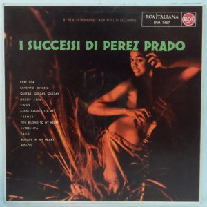 I Successi Di PEREZ PRADO LP Orig. RCA Italiana Latin Afro Cuban Jazz