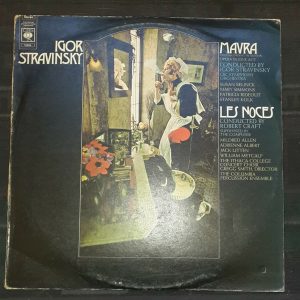 Igor Stravinsky ‎- Mavra / Les Noces CBS 72609 lp