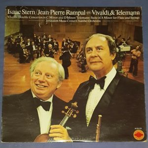 Issac Stern / Jean-Pierre Rampal Play Vivaldi & Telemann Columbia M 35133 LP