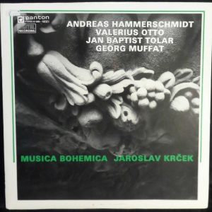 JAROSLAV KRCEK – Musica Bohemica LP Andreas Hammerschmidt PANTON 1990 RARE