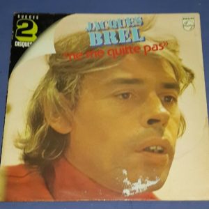 Jacques Brel – ” Ne Me Quitte Pas ” Philips 6680 259 2 LP Chanson