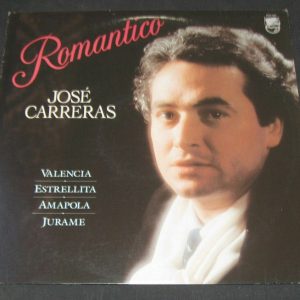 Jose Carreras / Robin Stapleton . Romantico .  Philips lp