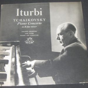 Jose Iturbi / Tchaikovsky Piano Concerto ANGEL 35477 lp