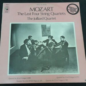 Juilliard Quartet – Mozart The Last Four String Quartets CBS 79204 2 lp ex