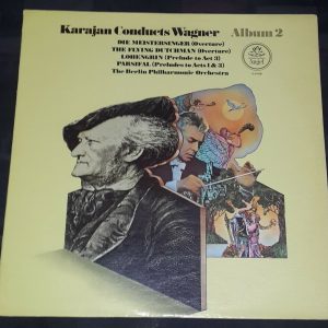 Karajan – Wagner  Die Meistersinger Von Nurnberg Lohengrin Etc Angel LP EX