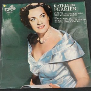 Kathleen Ferrier Arias From Bach , Mendelssohn , Gluck , Handel  Decca lp ex