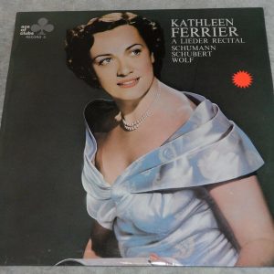 Kathleen Ferrier Recital Schumann , Schubert & Wolf  Decca ACL 307 lp EX