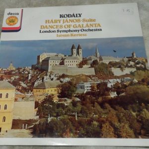 Kodaly ‎– Hary Janos-Suite / Dances Of Galanta Kertesz  Decca JB55 lp EX