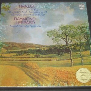 LEPPARD – Handel Concerti Grossi Op.3 Philips 6700 050 2 lp Box EX