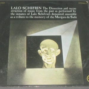 Lalo Schifrin Marquis De Sade Verve V6-8654 LP Jazz EX
