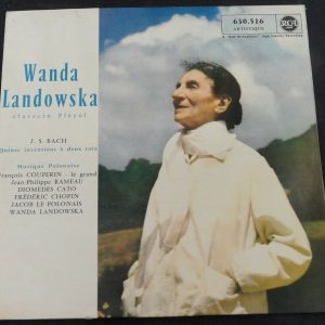 Landowska Bach 15 Inventions / Polish Music RCA 630.516 lp 50’s ex