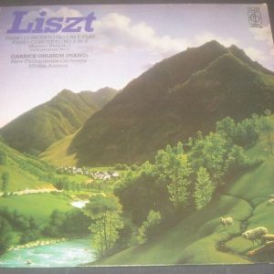 Liszt Piano Concertos 1 / 2 Ohlsson / Atzmon EMI CFP 4402 LP EX