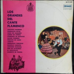 Los Grandes Del Cante Flamenco LP Rare Hispa Vox Israel Press Nino De Almaden