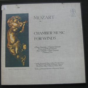 MOZART CHAMBER MUSIC WANAUSEK , BRENDEL VOX 3 lp Box