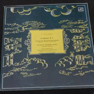 Mahler Symphony No. 5 Walter Fischer-Dieskau Kempe Melodiya Д 029875-78 2 lp EX