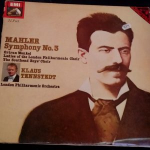 Mahler Symphony No.3 Tennstedt HMV EMI ‎ SLS 5195 2 LP Gatefold