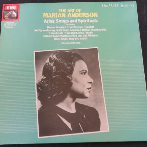 Marian Anderson Handel Saint-Saens Etc EMI ‎ EG 29 0016 1 LP EX