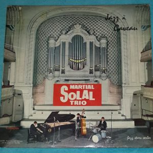Martial Solal Trio ‎- Jazz À Gaveau  Columbia ‎ FPX 221 LP