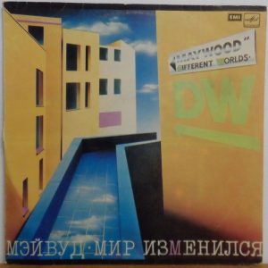 Maywood ‎- Different Worlds LP Rare USSR Pressing diff. cover Synth Pop 1981