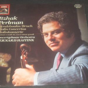 Mendelssohn / Bruch Violin Concertos Perlman Haitink HMV EMI LP DIGITAL EX