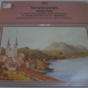Mendelssohn – Symphony no. 4 & 5 Baltimore Symphony Orchestra Sergiu Comissiona